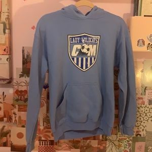 Slightly Distressed Sports/Varsity Hoodie